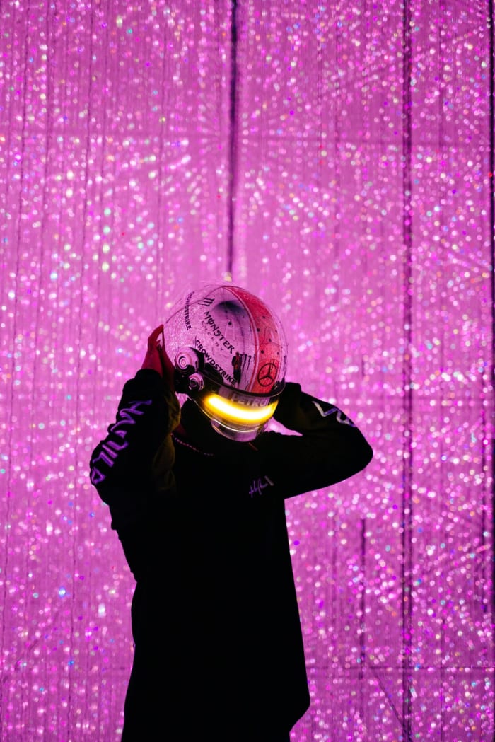 Lewis Hamilton - Mercedes - Japanese GP Helmet